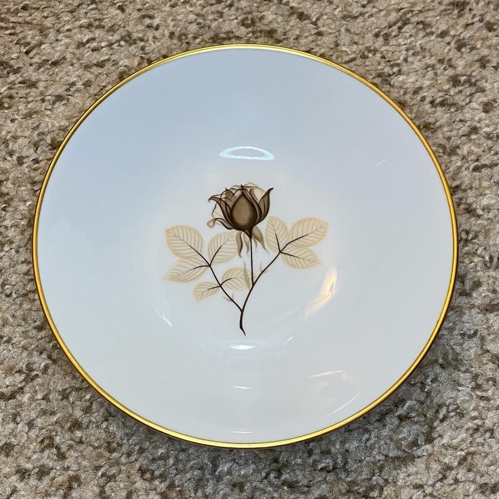 Rosenthal Germany Jewelry or Trinket Side Dish, Vintage Porcelain